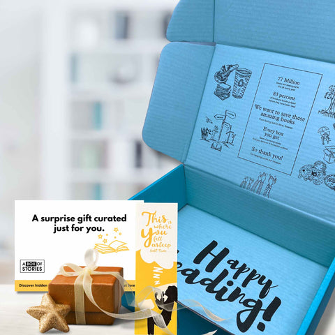 Build Your Fiction Box - Gift Box of 4 Books