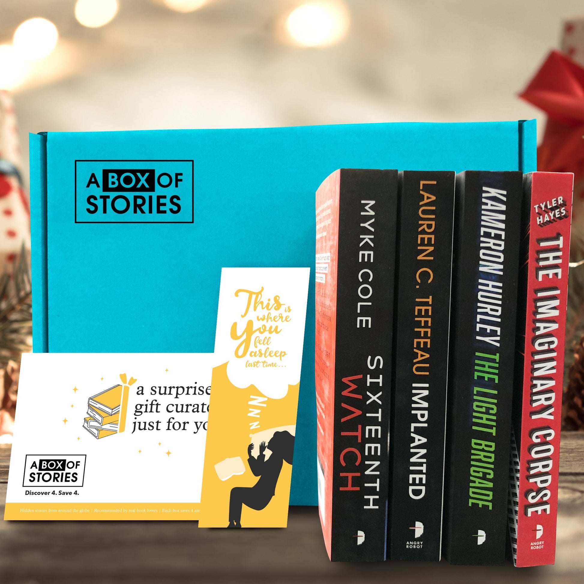 A Science Fiction & Fantasy Box of 4 Surprise Books - A Box of Stories