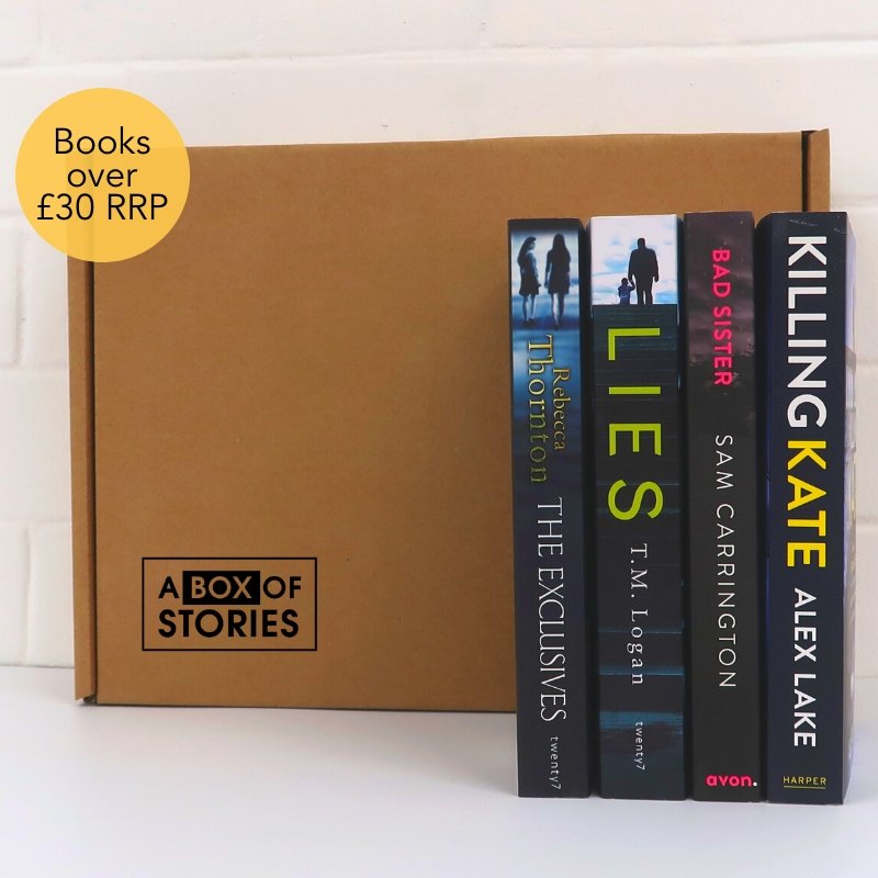 Mystery book subscription box