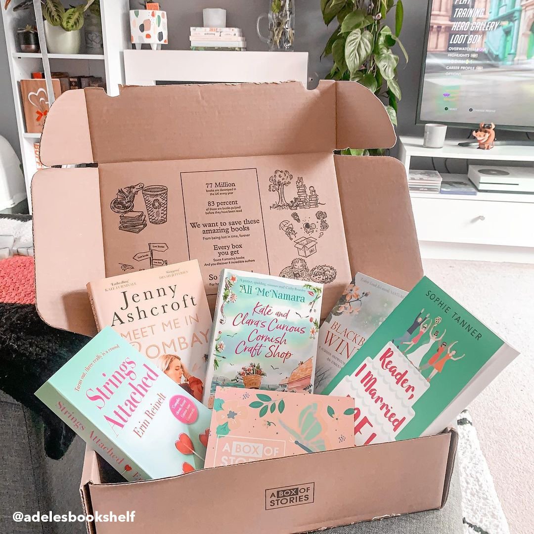 Light Reads Box of 4 Surprise Books - A Box of Stories