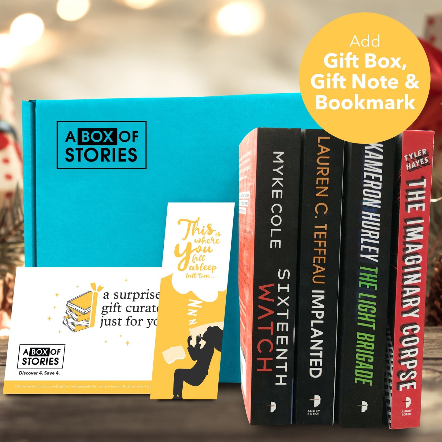 Science Fiction & Fantasy - Box of 4 Surprise Books - A Box of Stories