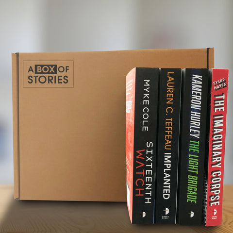 Science Fiction & Fantasy Box of 4 Surprise Books - A Box of Stories